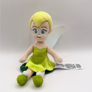 Disney Parks Tinkerbell Shoulder Magnetic Pal Plush Stuffed Figure Toy 6” NWOT